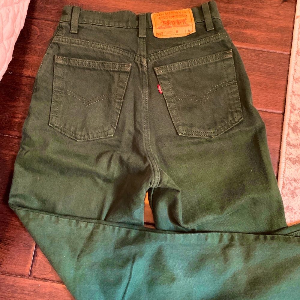 Vintage 80’s VTG Green Levi’s 512